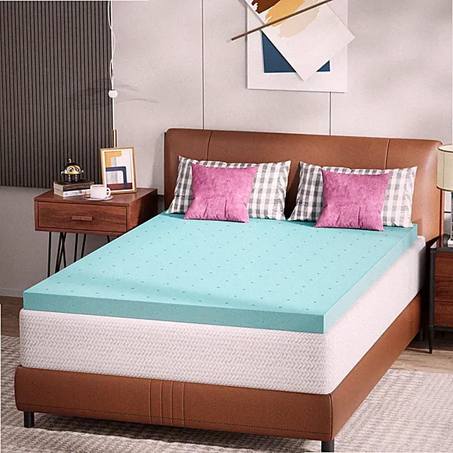6" Full Mattress & 3" Cooling Gel Topper - Medium Firm, Washable Cover