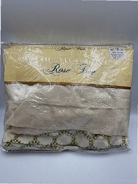 Brand New Rose Tree Savannah Ruffled King Bed Skirt