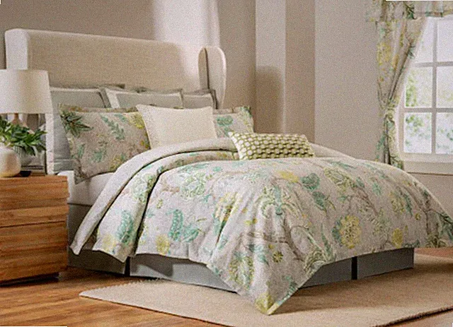Clearance- ROSE TREE EURO Sham Madura Gray Cotton MSRP: $79